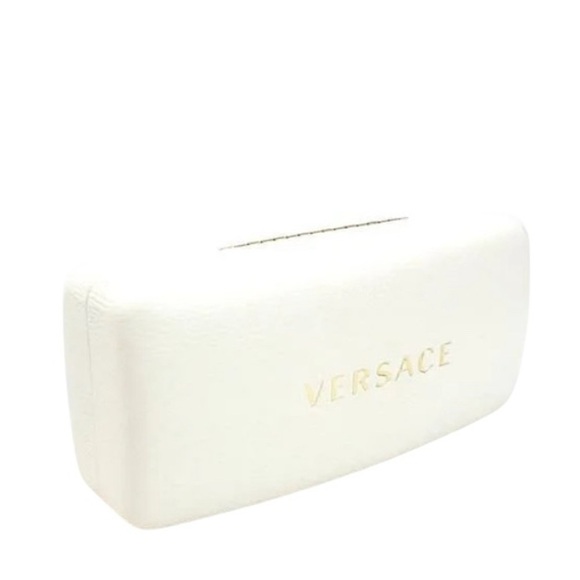 Versace Off White & Gold Sunglass  Case - Picture 1 of 7